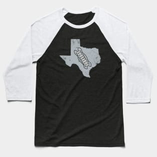 Texas Football, Retro - Navy Baseball T-Shirt